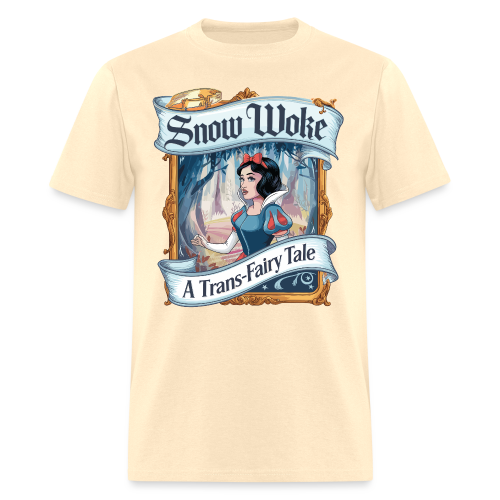 Snow Woke A Trans-Fairy Tale T Shirt - natural