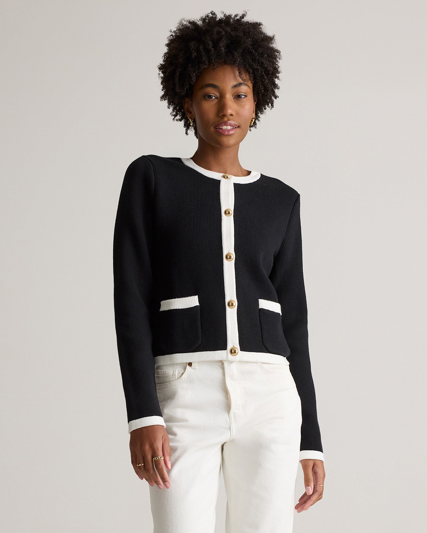 100% Organic Cotton Sweater Jacket