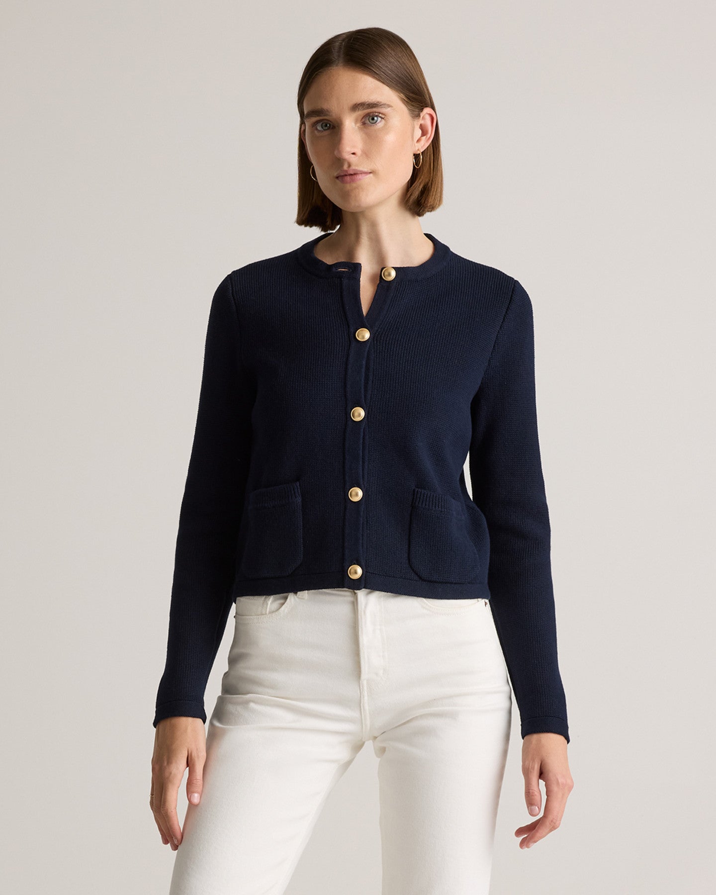 100% Organic Cotton Sweater Jacket