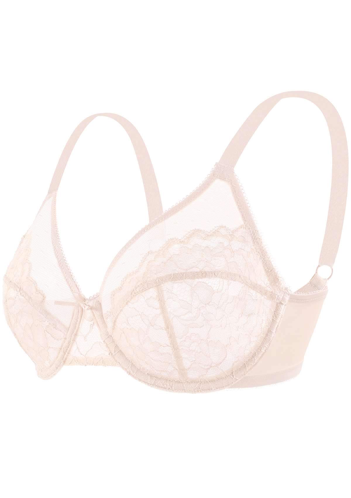 HSIA HSIA Petal Vine Lace Unlined Underwire Bra