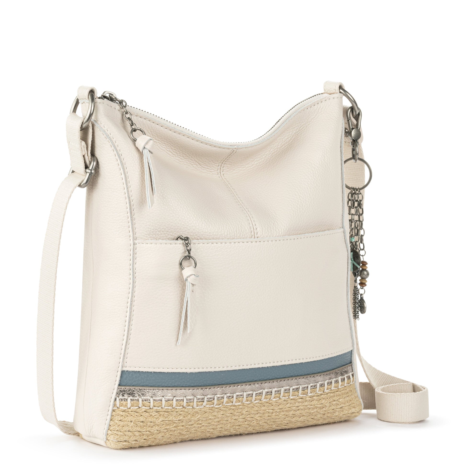 The Sak Lucia Leather Crossbody -|Leather - Coastal Block Espadrille|