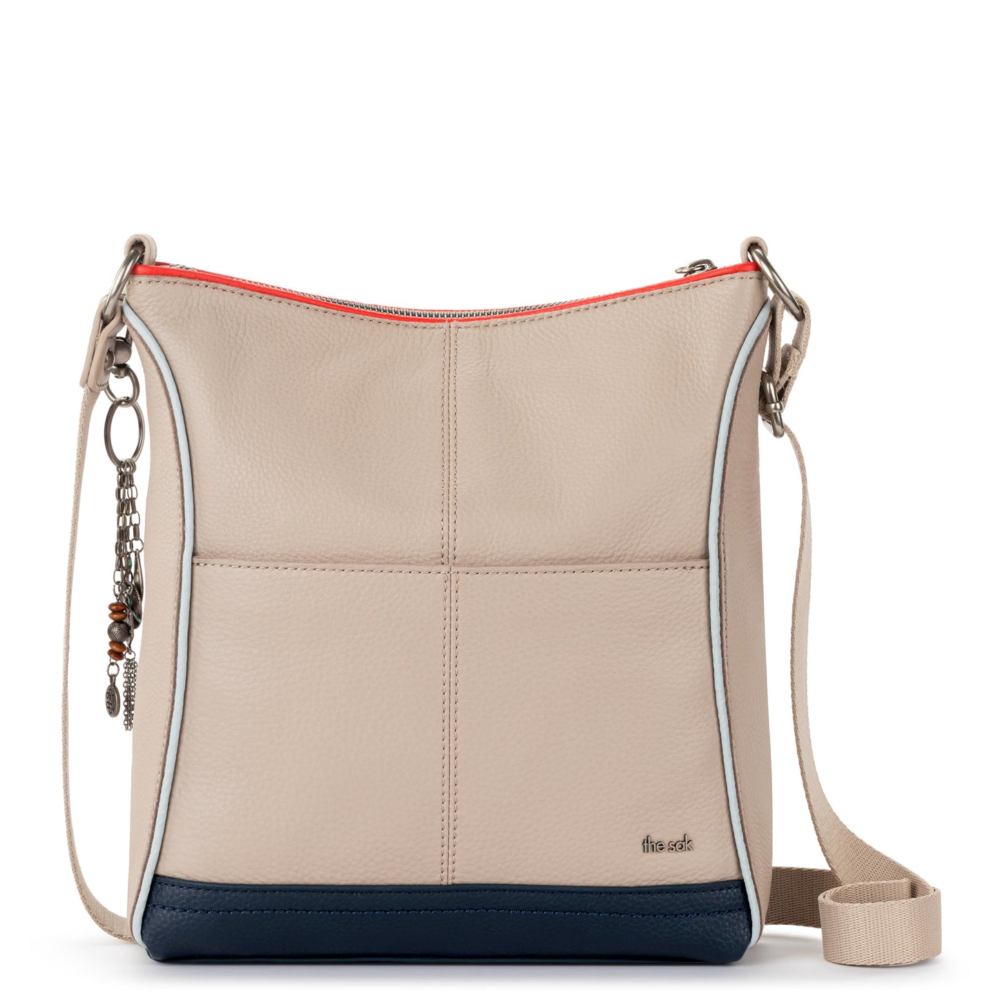 The Sak Lucia Crossbody - |Leather - Sand Horizon Block|