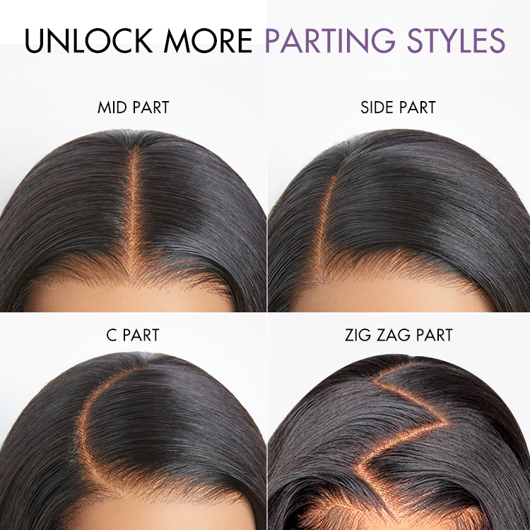 Luvme Hair PartingMax Glueless Wig Blonde Highlight Loose Body Wave 7x6 Closure HD Lace Human Hair Wig Pre-Cut Lace-13