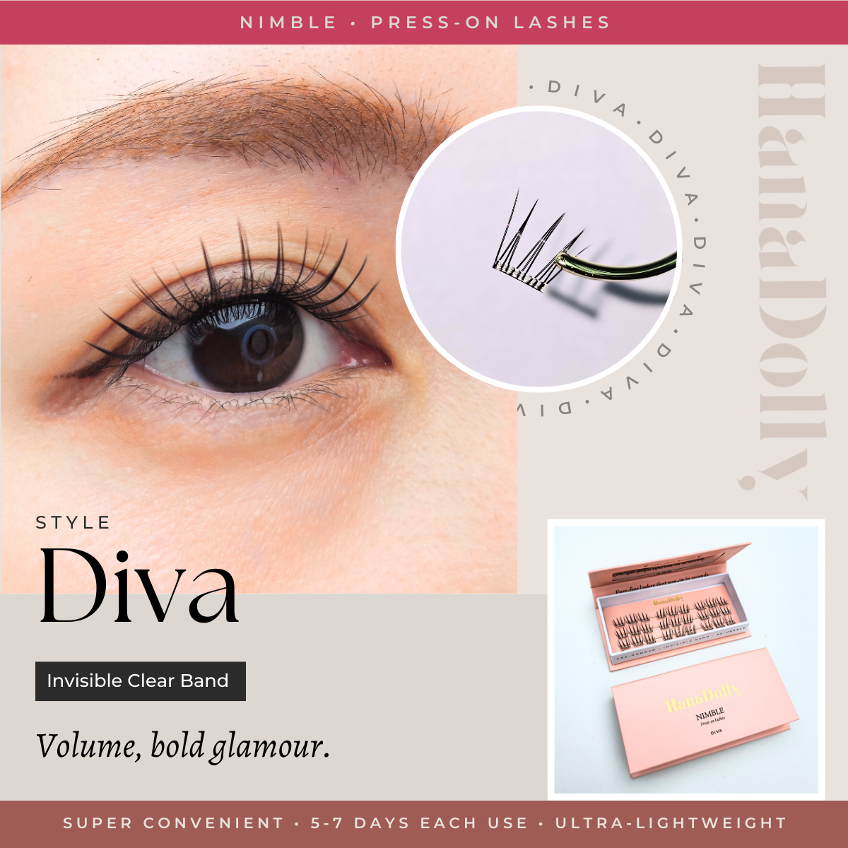 NIMBLE Lash Staples Pack (Press-On Lashes)