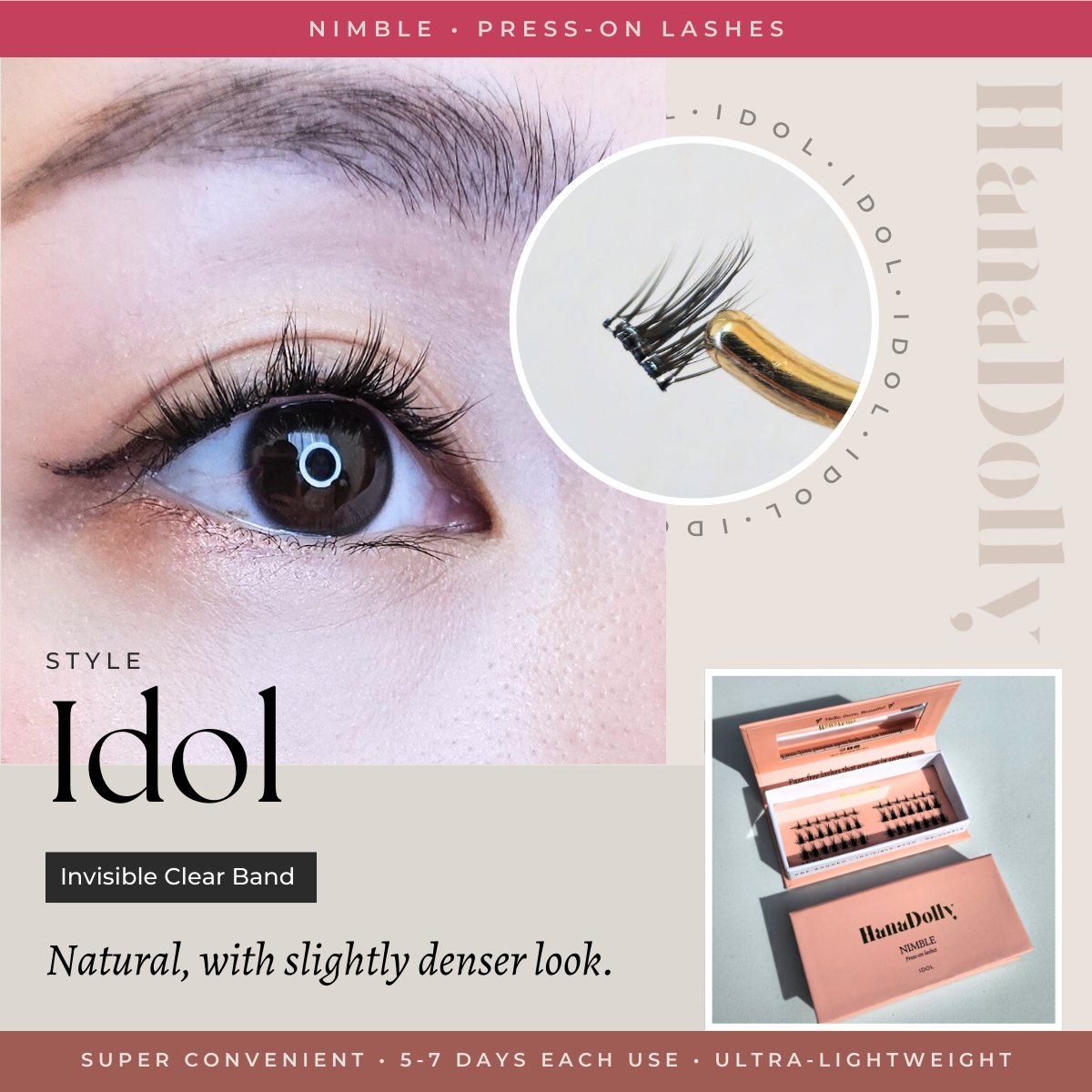 NIMBLE Lash Staples Pack (Press-On Lashes)