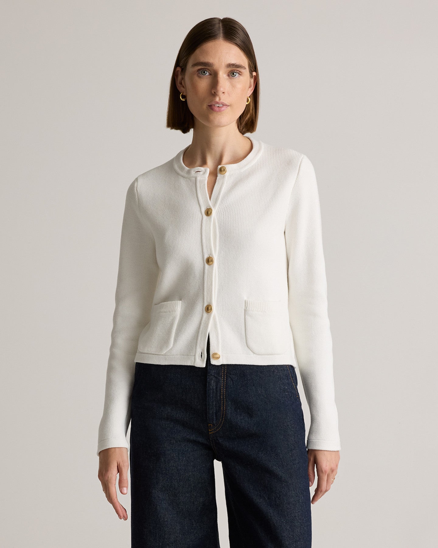 100% Organic Cotton Sweater Jacket